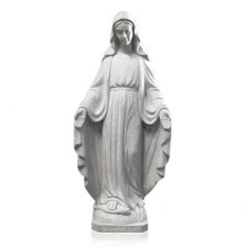 Madonna De Grazie Marble Statue I
