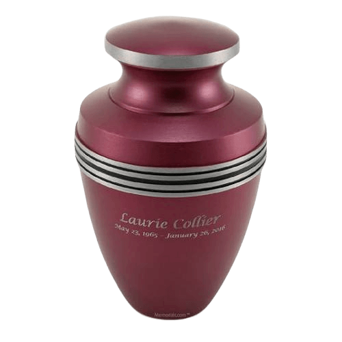 Magenta Cremation Urn