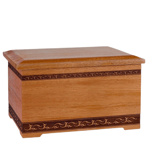 Mahogany Memory Chest Cremation Urn