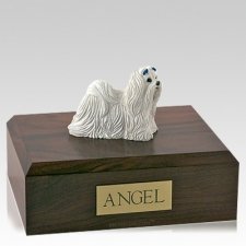 Maltese Walking Dog Urns