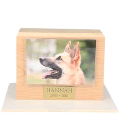 Maple Picture Large Pet Cremation Urn