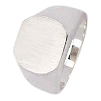 Mens Signet Cremation Ring