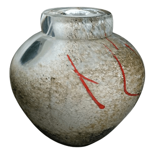 Mercury Glass Cremation Urn