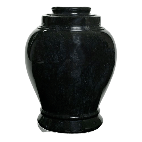 Midnight Marble Cremation Urn