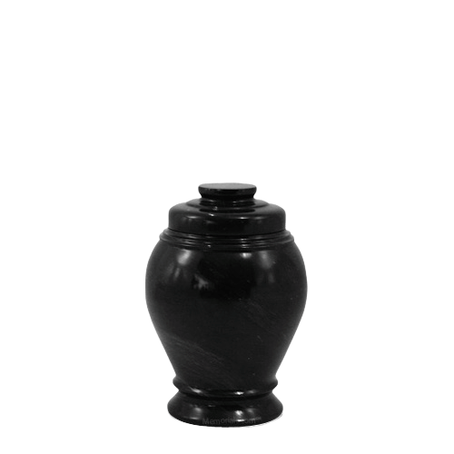 Midnight Marble Keepsake Urn