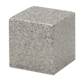 Mist Gray Cube Keepsake Cremation Urn