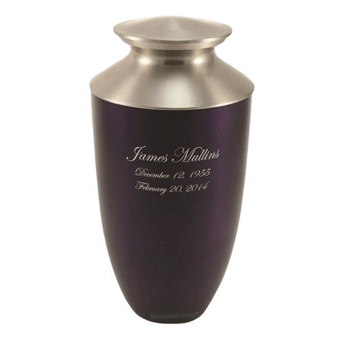 Mod Violet Cremation Urn