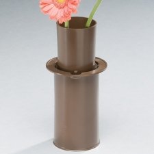 Moderne Bronze Cemetery Vase