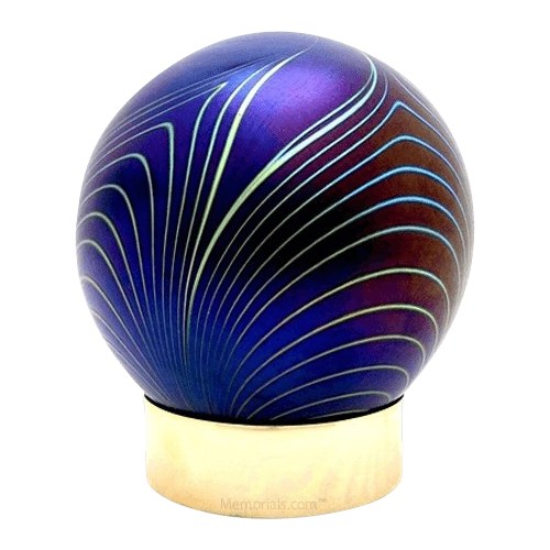 Moderne Glass Child Cremation Urn