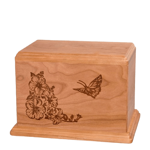 Monarch Individual Cherry Wood Urn