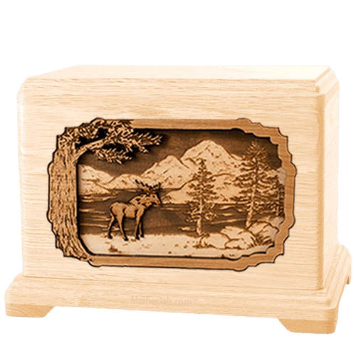 Moose Maple Hampton Cremation Urn