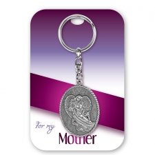 Mother Angel Keychain