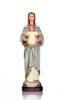 Mother Holding a Child Small Fiberglass Statues