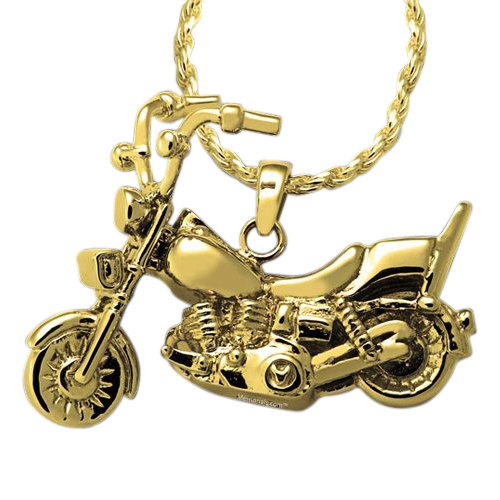 Motorcycle Cremation Pendant IV