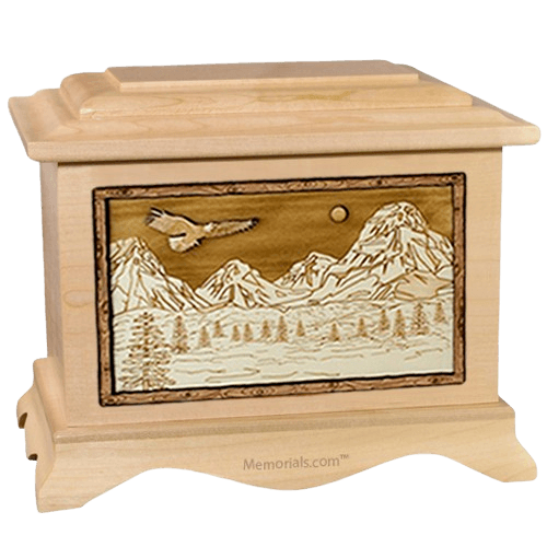 Mount Splendor Maple Cremation Urn