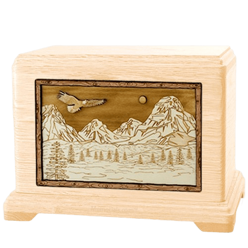 Mount Splendor Maple Hampton Cremation Urn