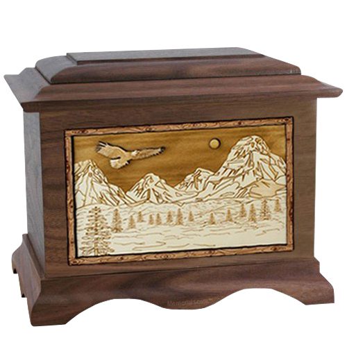 Mount Splendor Wood Cremation Urns