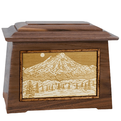 Mt Baker Walnut Aristocrat Cremation Urn