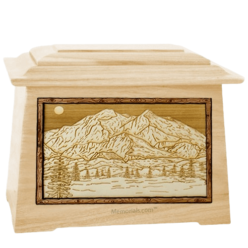 Mt McKinley Maple Aristocrat Cremation Urn