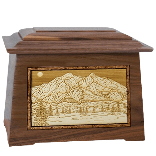 Mt McKinley Walnut Aristocrat Cremation Urn