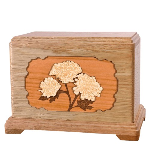 Mums Oak Hampton Cremation Urn