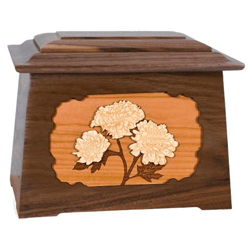 Mums Walnut Aristocrat Cremation Urn