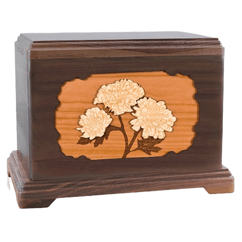 Mums Walnut Hampton Cremation Urn