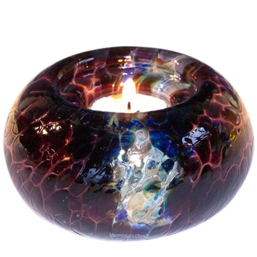 Mystic Candle Glass Pet Urn
