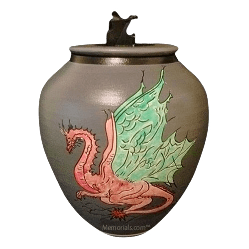 Mystic Dragon Cremation Urn