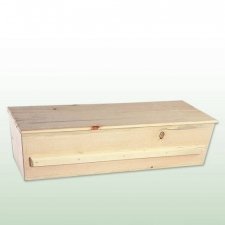 Natural X-Large Biodegradable Pet Casket