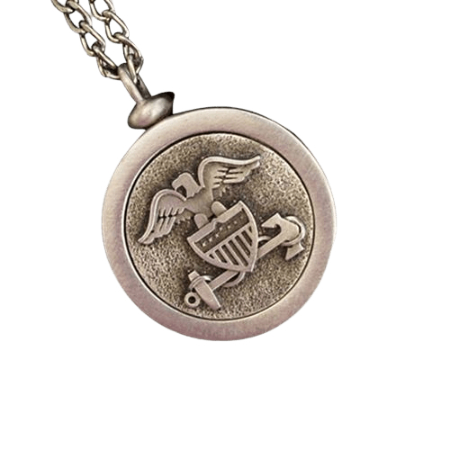 Navy Urn Pendant