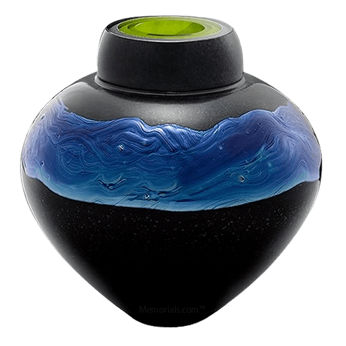 Neptune Glass Cremation Urn