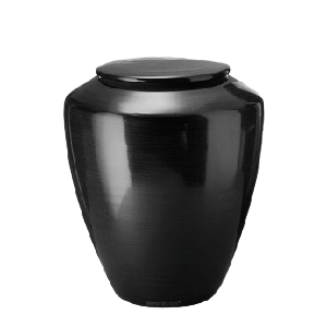 Nero Small Ceramic Urn