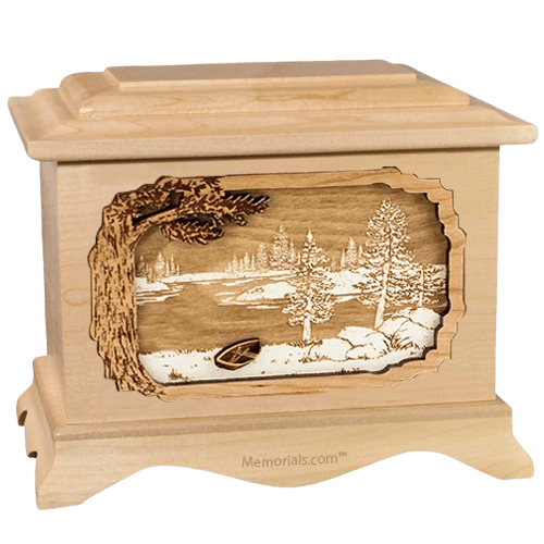 New Lake Maple Cremation Urn