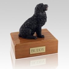 Newfoundland Black X Large Dog Urn