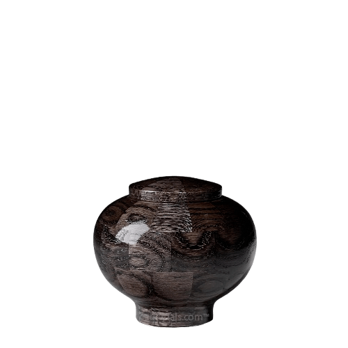 Noir Keepsake Wood Urn