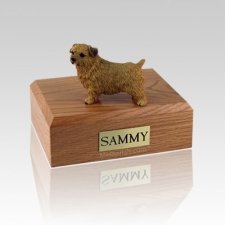 Norfolk Terrier Medium Dog Urn