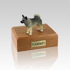 Norwegian Elkhound Medium Dog Urn