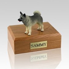 Norwegian Elkhound Large Dog Urn