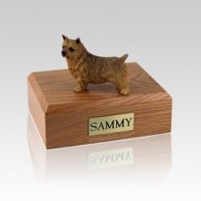 Norwich Terrier Medium Dog Urn