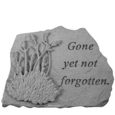 Not Forgotten Lavender Memorial Stone