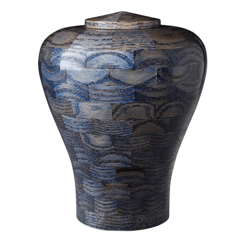 Oceanic Large Wood Urn