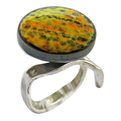 Olive Memorial Ashes Ring