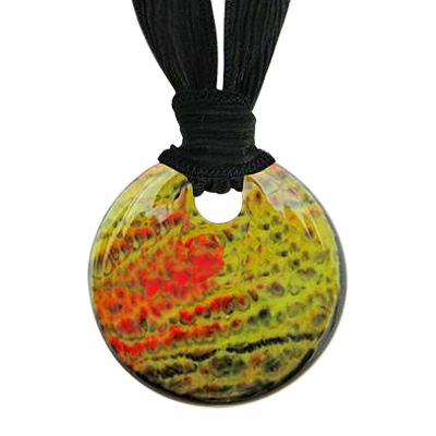 Olive Small Cremation Ashes Pendant