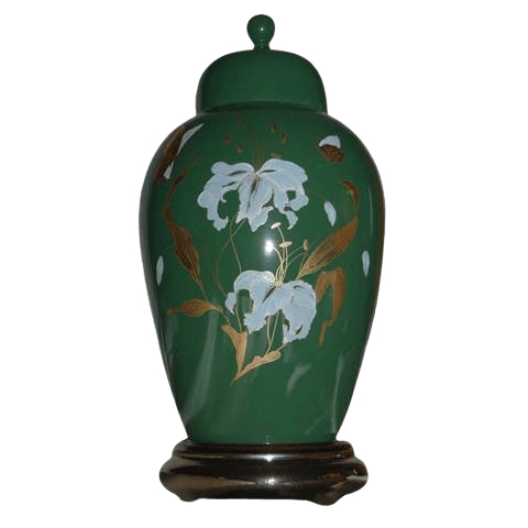 Orchid Green Keepsake Urn