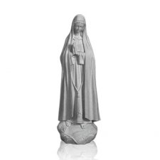 Our Lady of Fatima Small Marble Statue