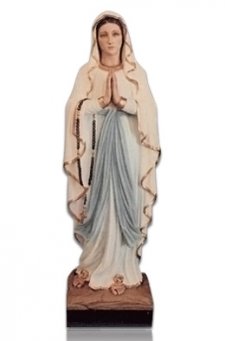 Our Lady of Lourdes in Prayer Large Fiberglass Statues