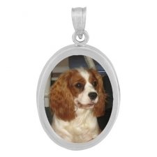 Oval Photo Pendants