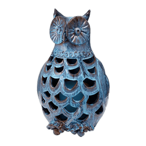 Owl Ceramic Cremation Urn