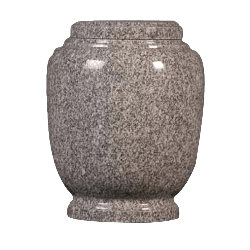 Oxford Gray Granite Cremation Urn